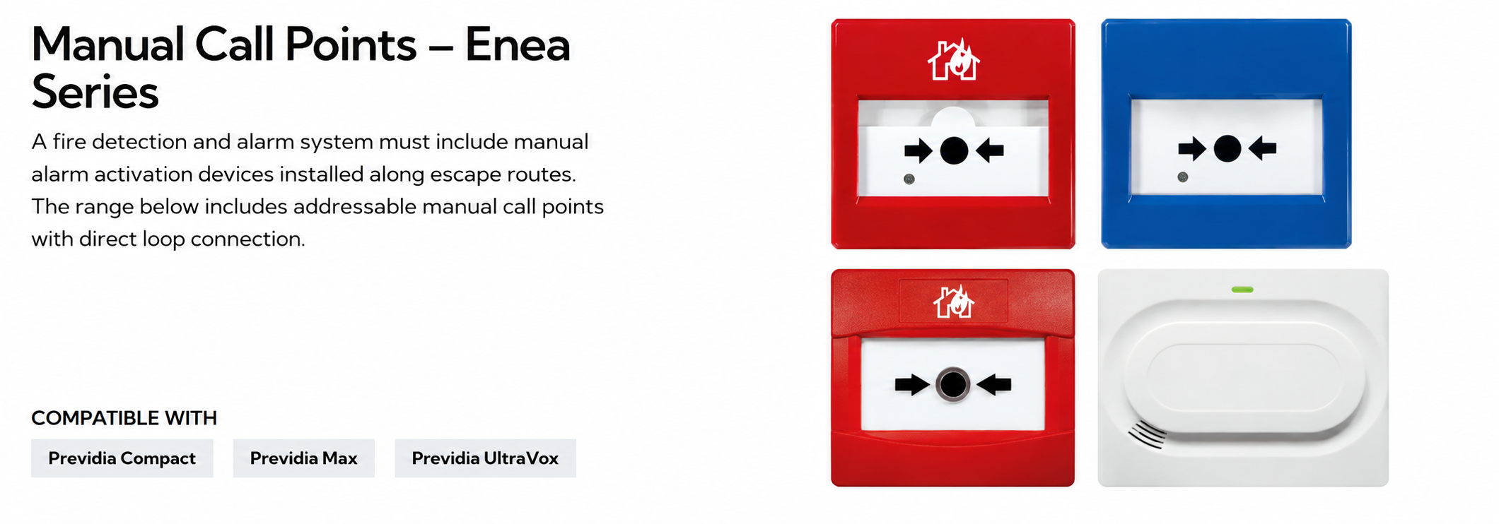 Manual Call Points – Enea Series